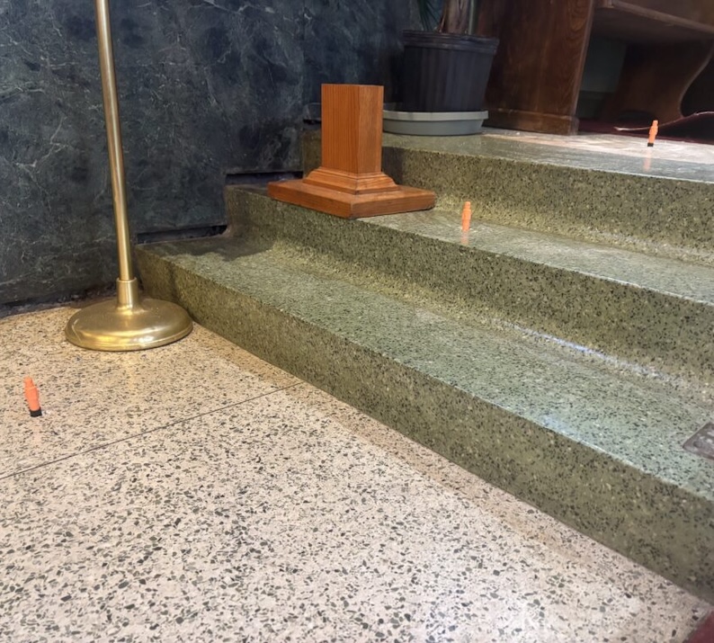 Church Floor Concrete Repair Illinois
