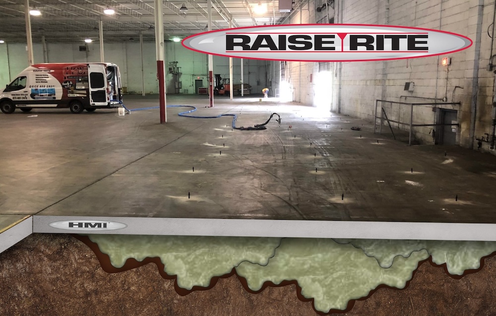 Commercial floor leveling & repair Illinois