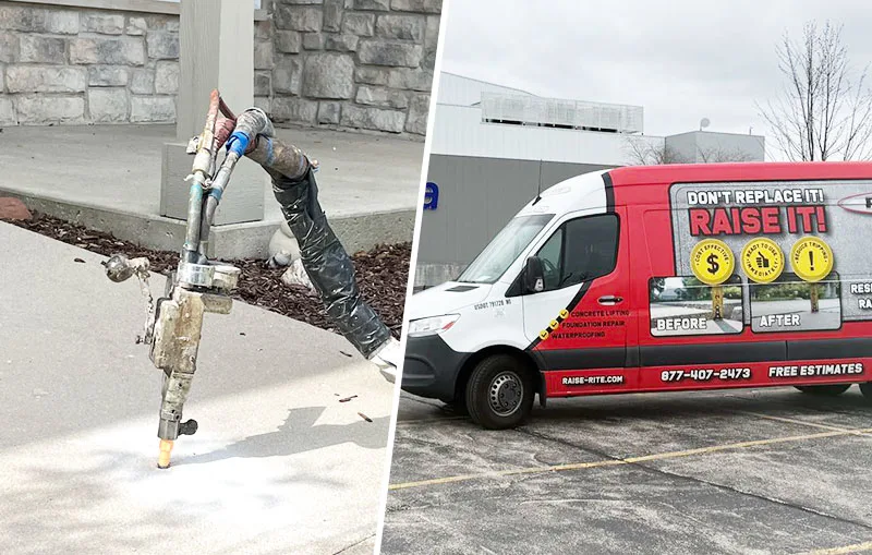 Concrete Raising Contractor Illinois