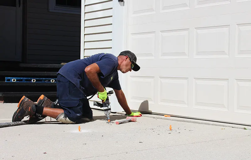 Driveway Concrete Lifting Illinois