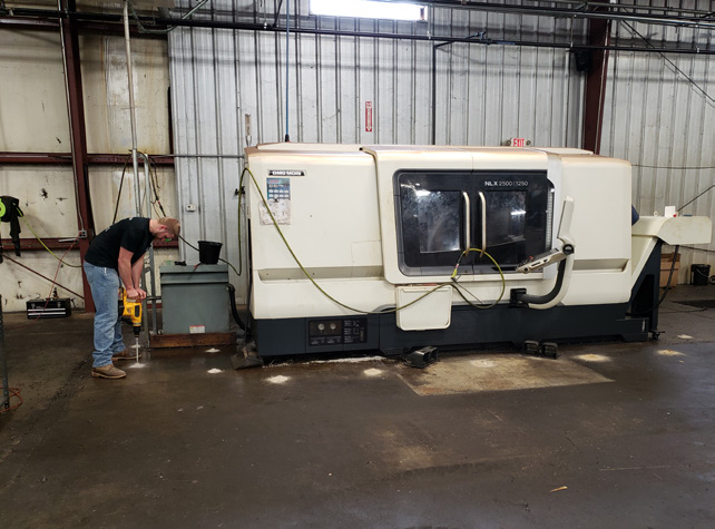 Machine Shop Floor Repair Illinois