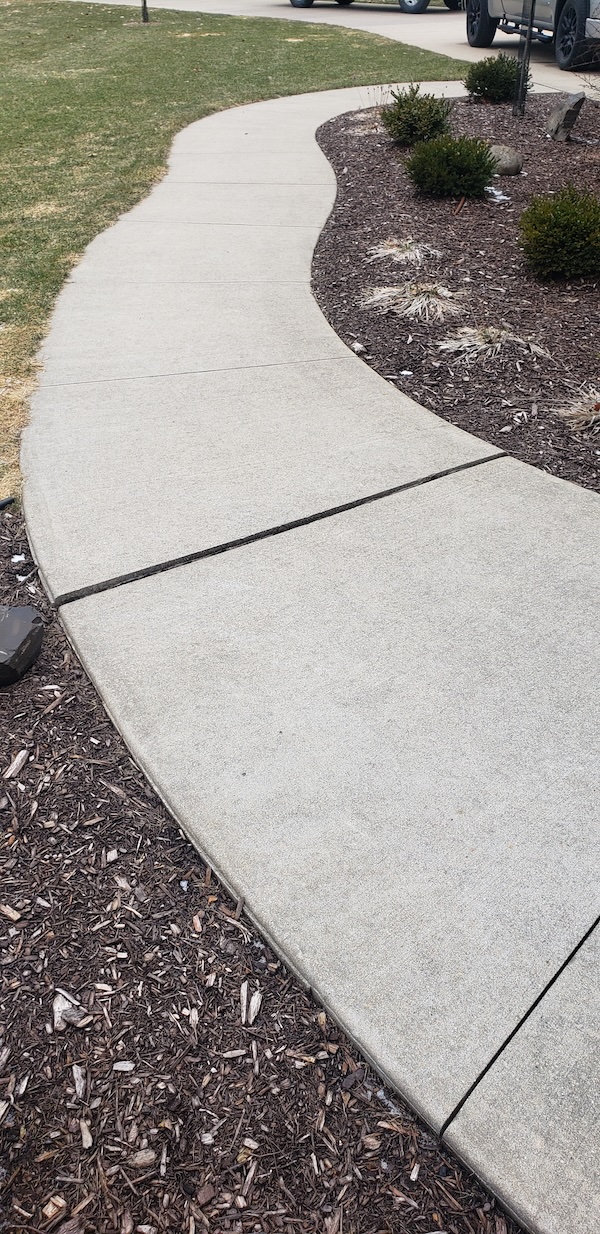 front walkway sinking before Bloomingdale IL
