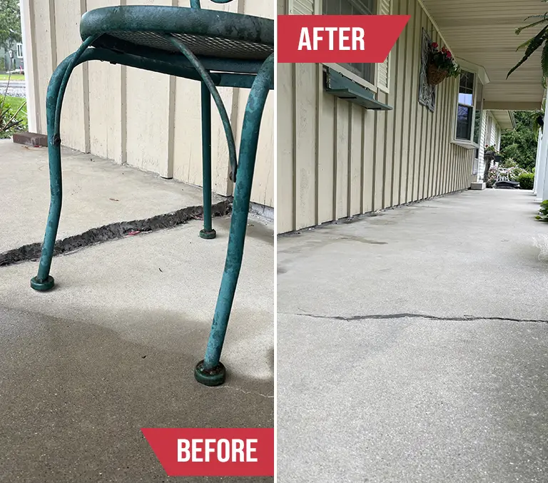 Office building Concrete Lifting Carol Stream