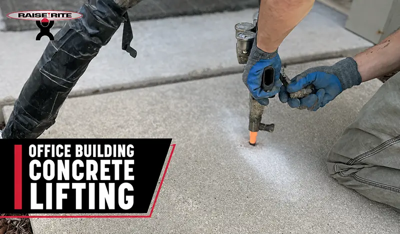 Office building Concrete Lifting Contractor in Carol Stream