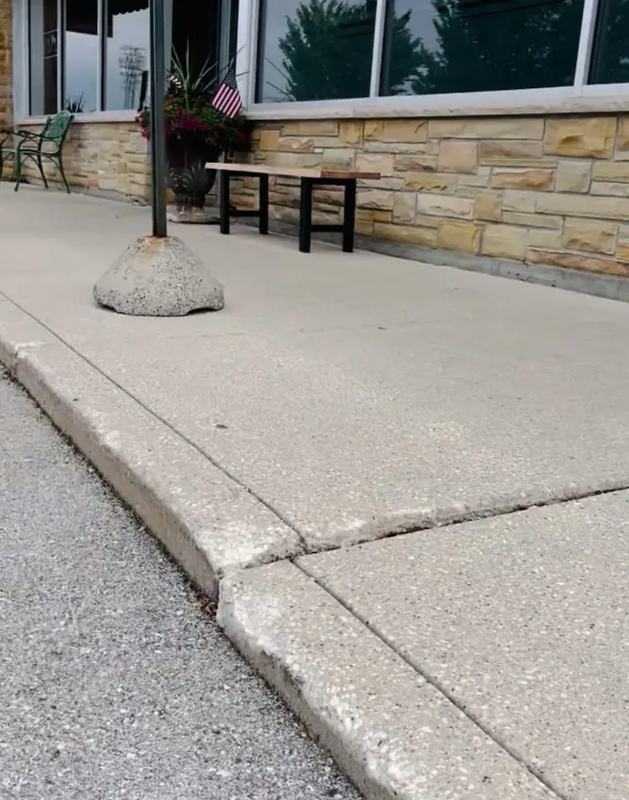 Ofice Park Concrete Lifting Leveling Carol Stream