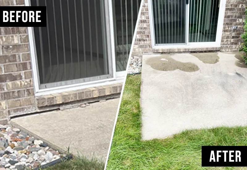 Patio leveling Medinah IL